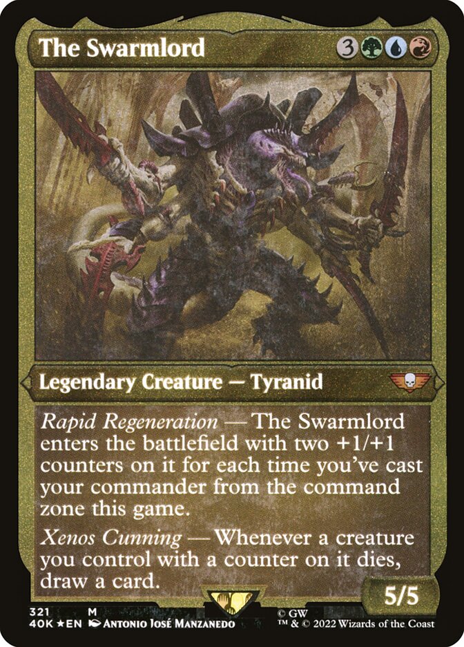 The Swarmlord (Display Commander) [Warhammer 40,000] | Good Games Morley