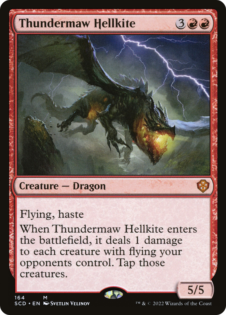 Thundermaw Hellkite [Starter Commander Decks] | Good Games Morley