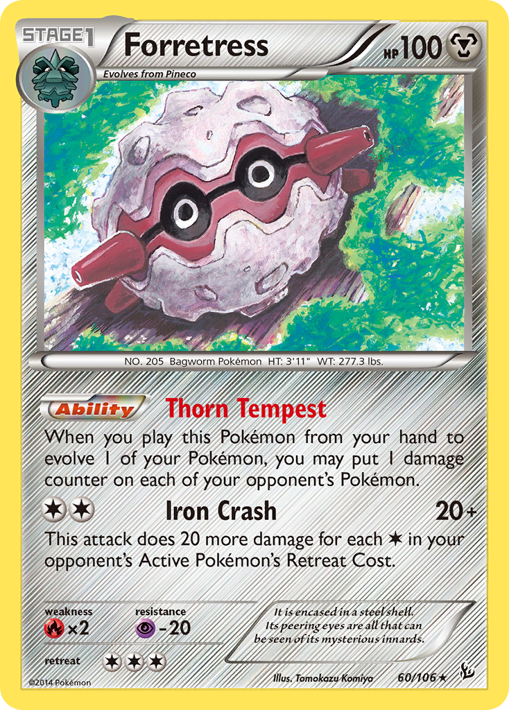 Forretress (60/106) [XY: Flashfire] | Good Games Morley