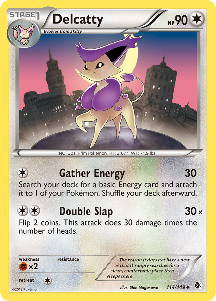 Delcatty (114/149) [Black & White: Boundaries Crossed] | Good Games Morley