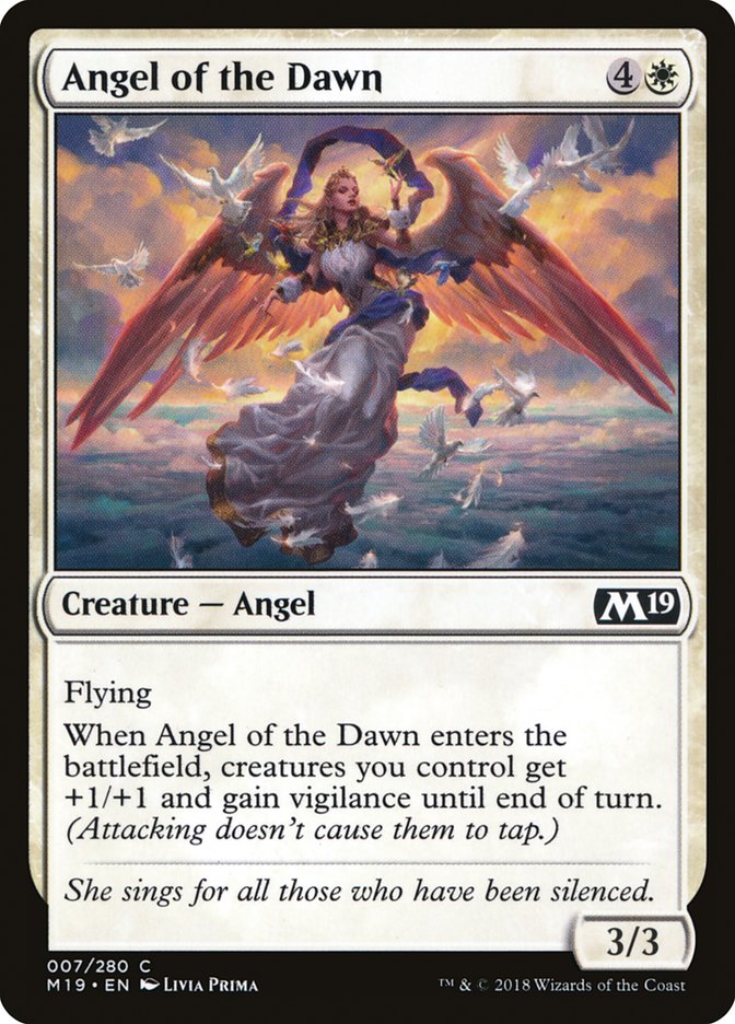 Angel of the Dawn [Core Set 2019] | Good Games Morley