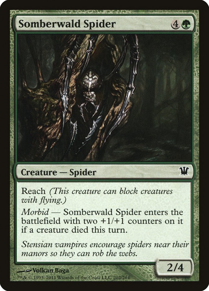 Somberwald Spider [Innistrad] | Good Games Morley