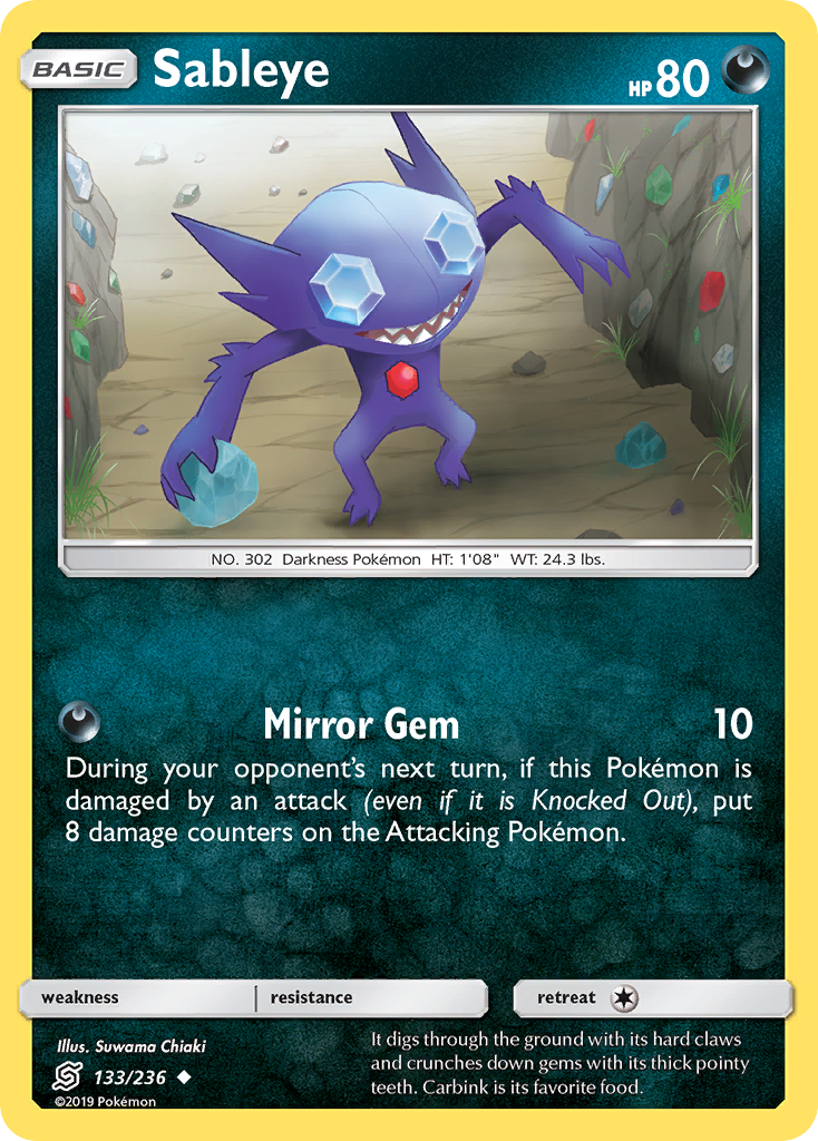 Sableye (133/236) [Sun & Moon: Unified Minds] | Good Games Morley