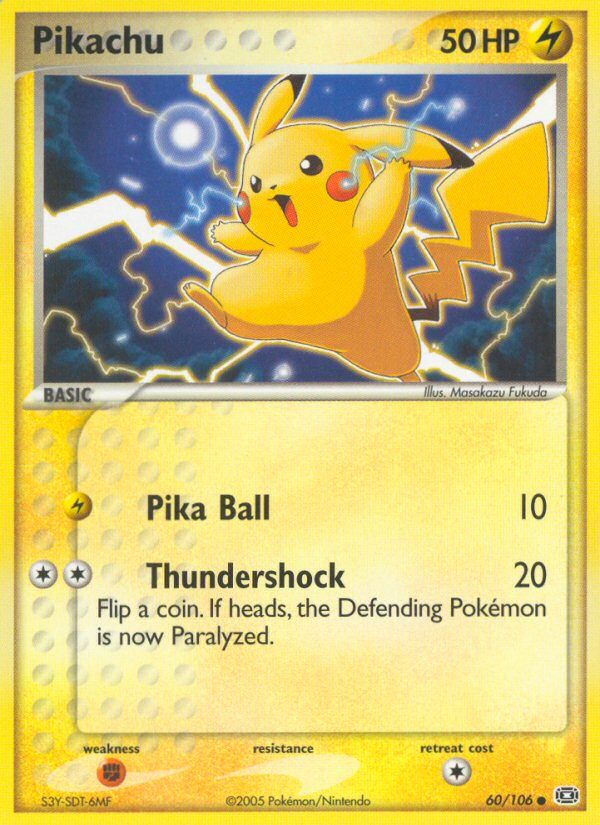Pikachu (60/106) [EX: Emerald] | Good Games Morley