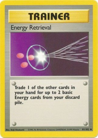 Energy Retrieval (81/102) [Base Set Unlimited] | Good Games Morley