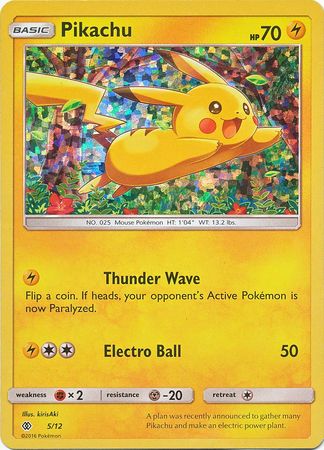 Pikachu (5/12) [McDonald's Promos: 2017 Collection] | Good Games Morley