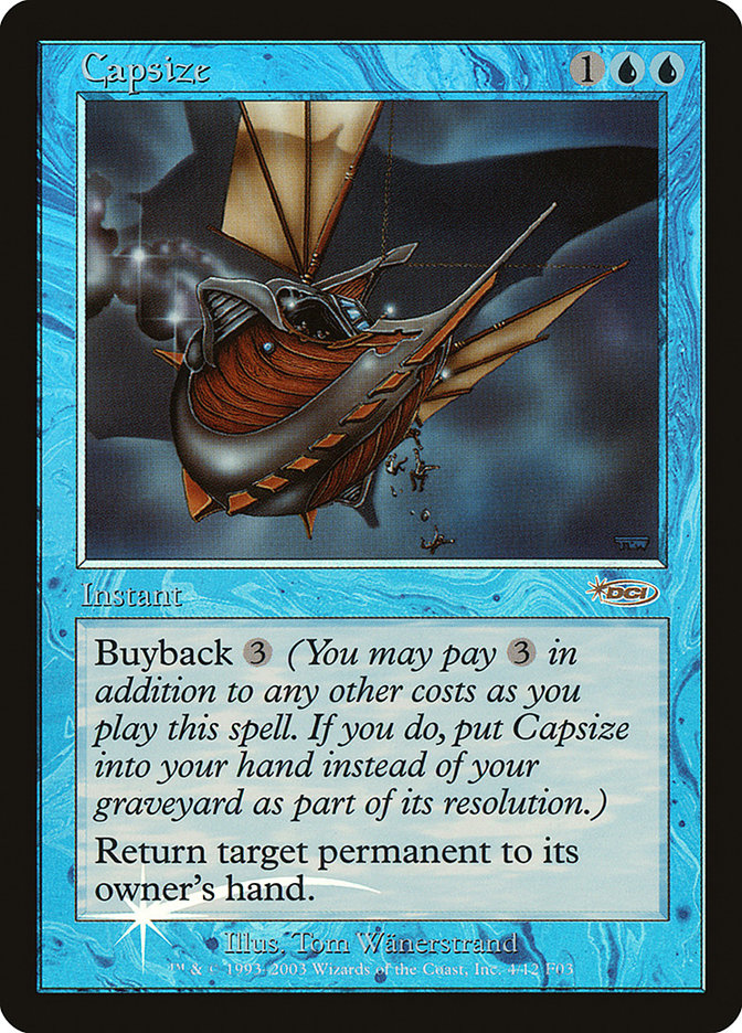 Capsize [Friday Night Magic 2003] | Good Games Morley