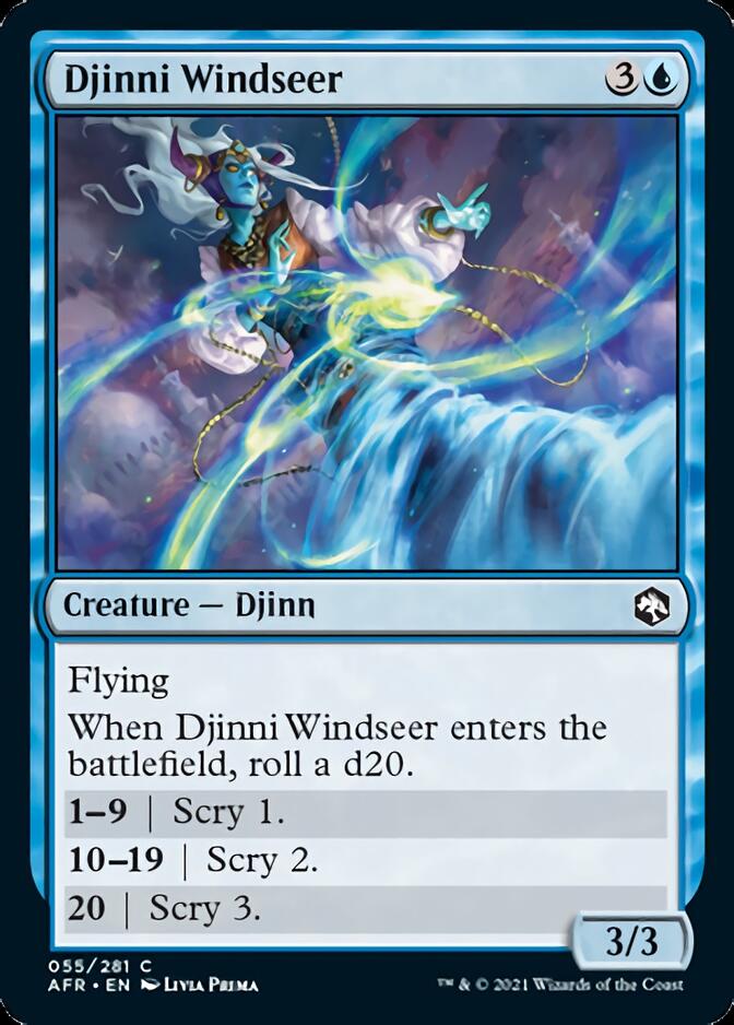 Djinni Windseer [Dungeons & Dragons: Adventures in the Forgotten Realms] | Good Games Morley