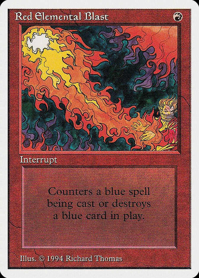 Red Elemental Blast [Summer Magic / Edgar] | Good Games Morley