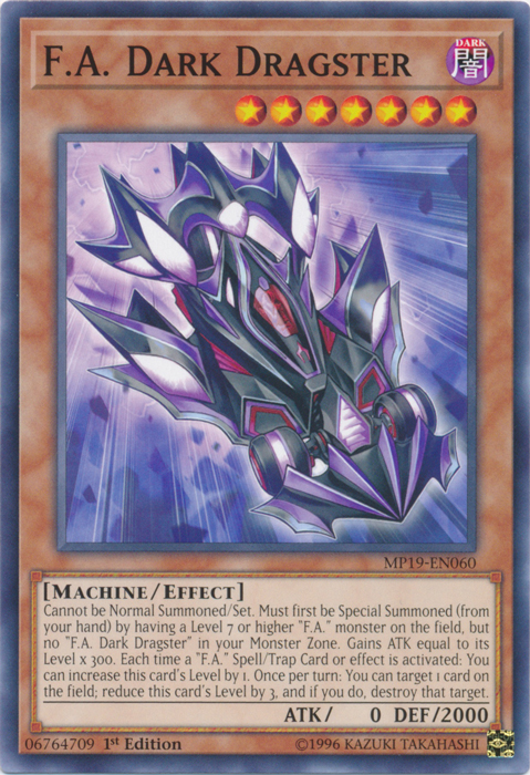 F.A. Dark Dragster [MP19-EN060] Common | Good Games Morley