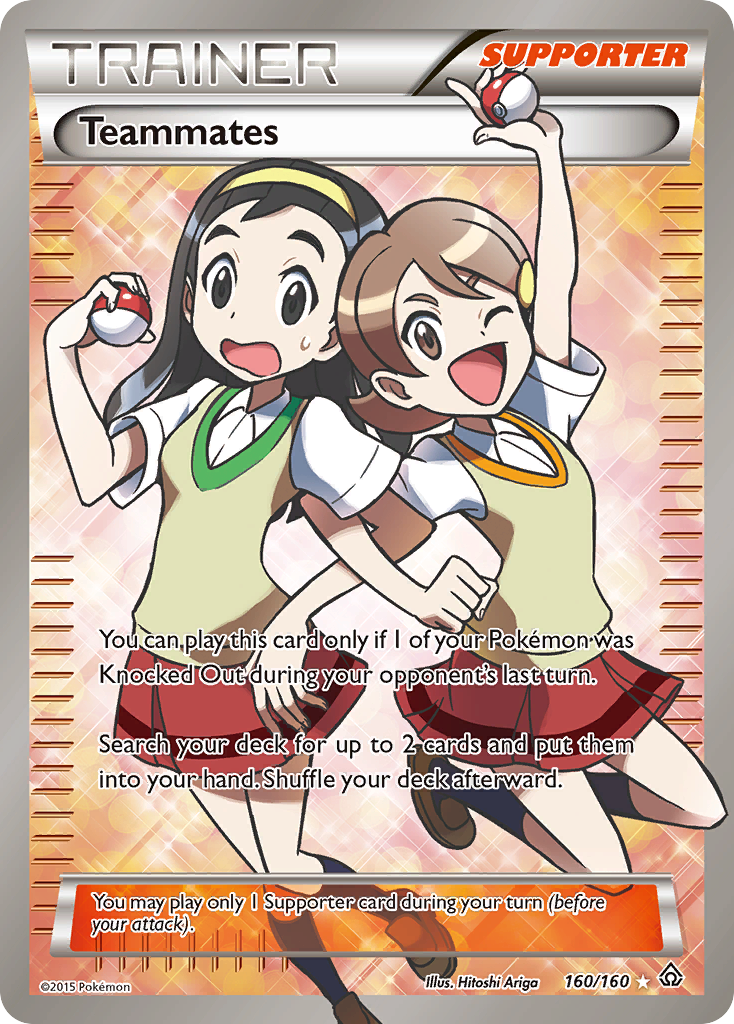 Teammates (160/160) [XY: Primal Clash] | Good Games Morley
