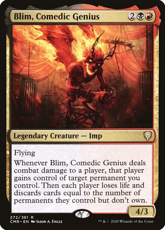 Blim, Comedic Genius [Commander Legends] | Good Games Morley