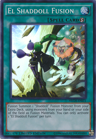 El Shaddoll Fusion (SE) [NECH-ENS11] Super Rare | Good Games Morley