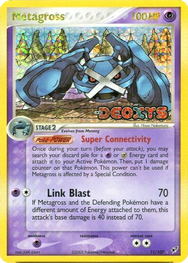 Metagross (11/107) (Stamped) [EX: Deoxys] | Good Games Morley