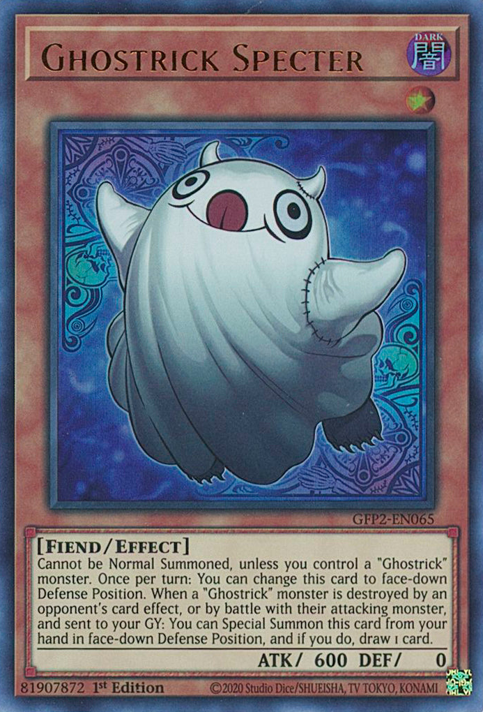 Ghostrick Specter [GFP2-EN065] Ultra Rare | Good Games Morley