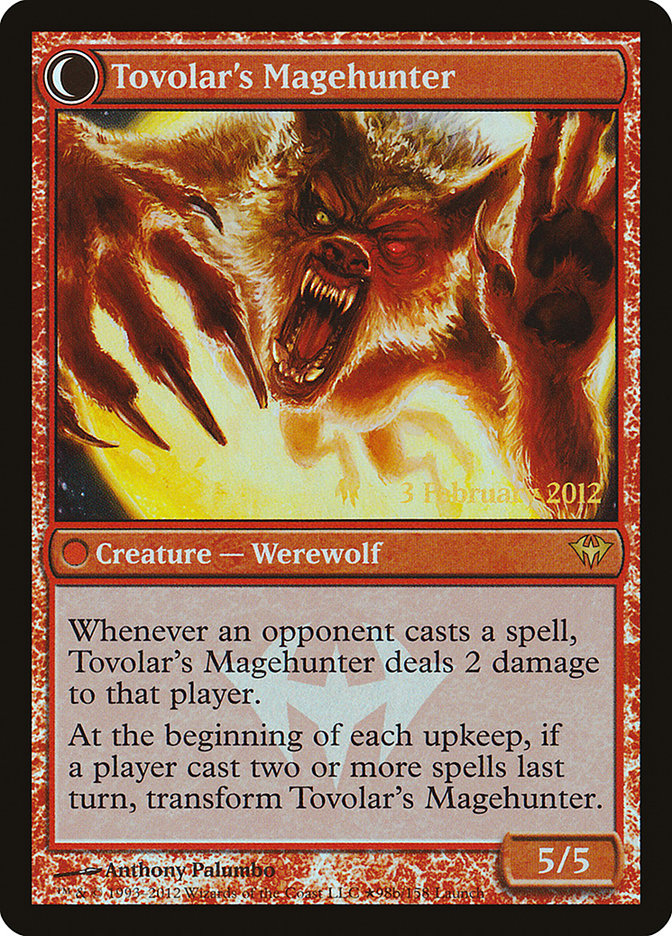 Mondronen Shaman // Tovolar's Magehunter (Launch) [Dark Ascension Promos] | Good Games Morley