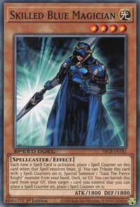 Skilled Blue Magician [SBCB-EN181] Common | Good Games Morley