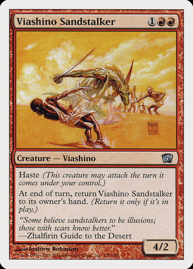 Viashino Sandstalker [Eighth Edition] | Good Games Morley