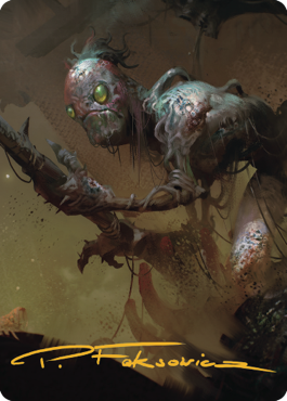 Mold Folk Art Card (Gold-Stamped Signature) [Commander Legends: Battle for Baldur's Gate Art Series] | Good Games Morley