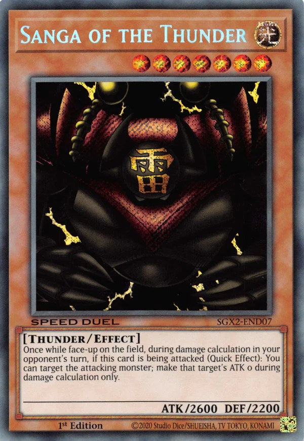 Sanga of the Thunder [SGX2-END07] Secret Rare | Good Games Morley