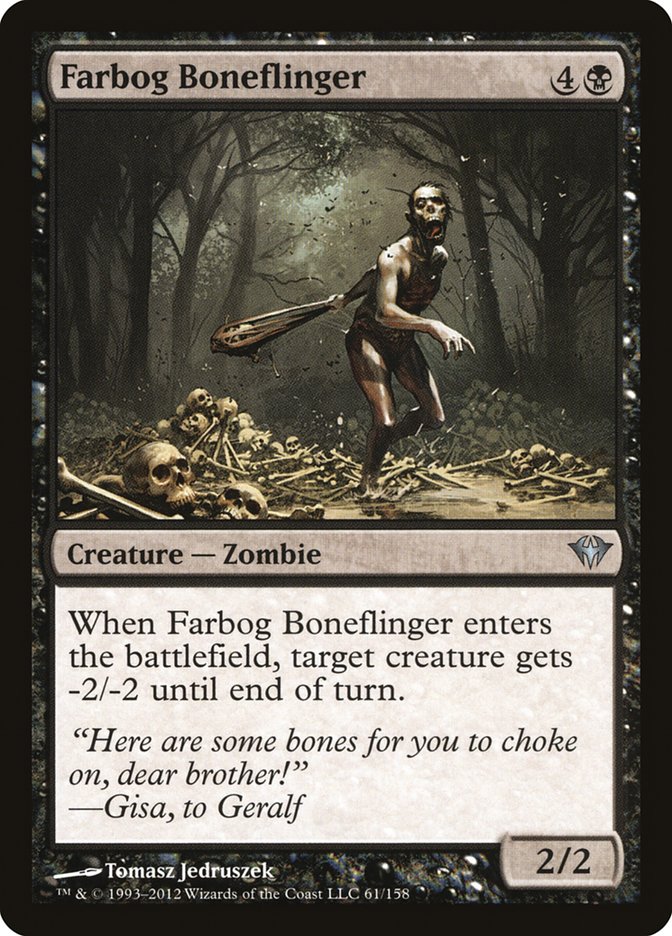 Farbog Boneflinger [Dark Ascension] | Good Games Morley
