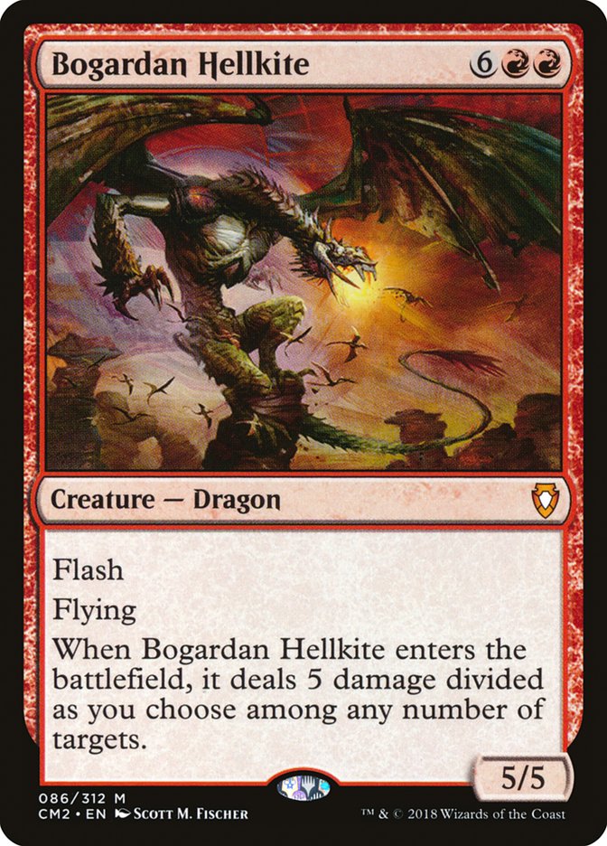 Bogardan Hellkite [Commander Anthology Volume II] | Good Games Morley