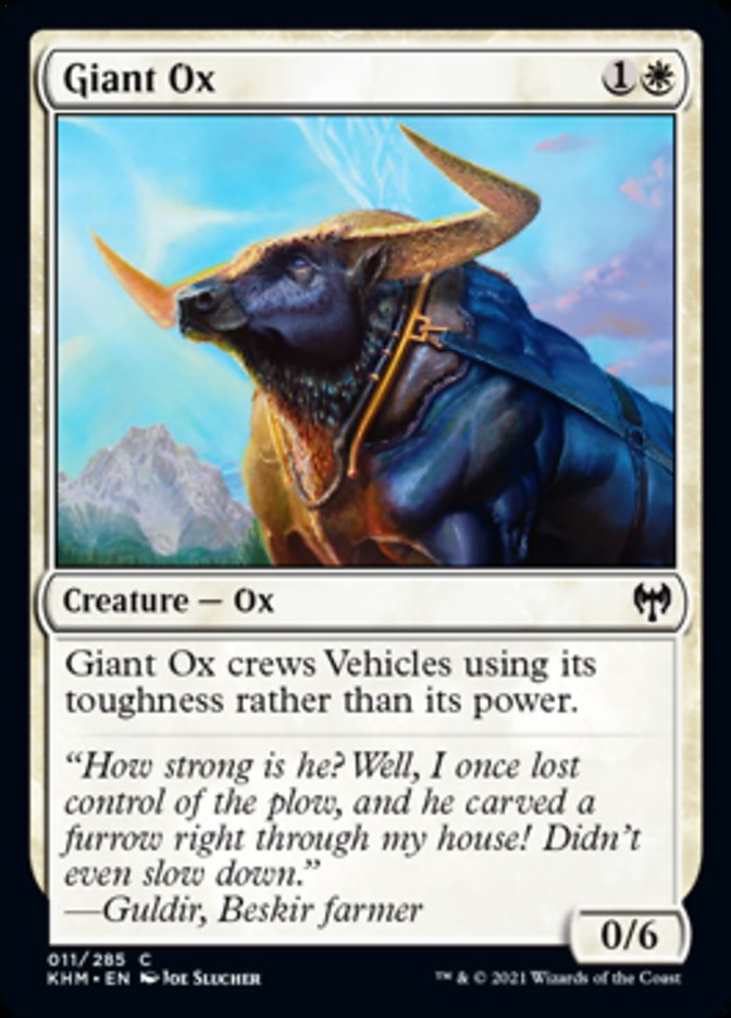 Giant Ox [Kaldheim] | Good Games Morley