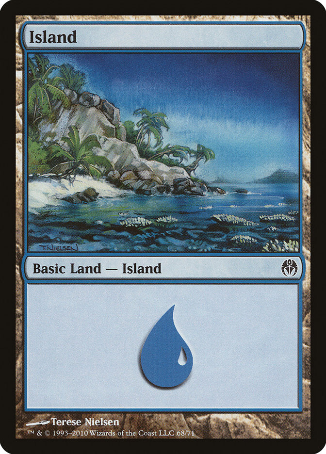 Island (68) [Duel Decks: Phyrexia vs. the Coalition] | Good Games Morley