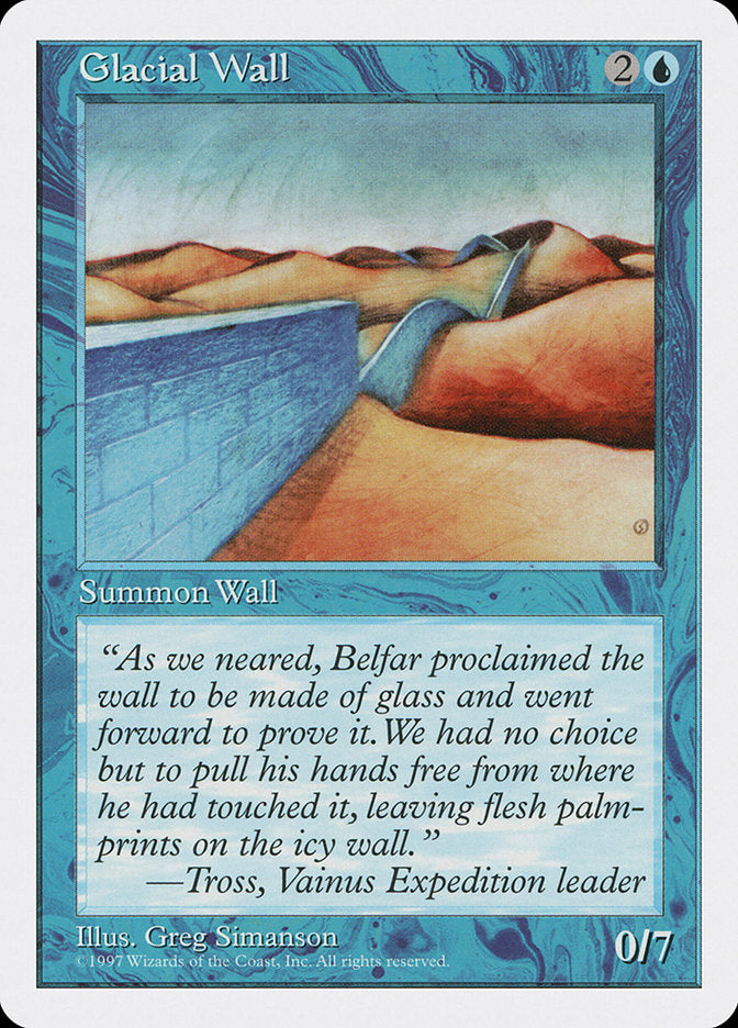 Glacial Wall [Fifth Edition] | Good Games Morley