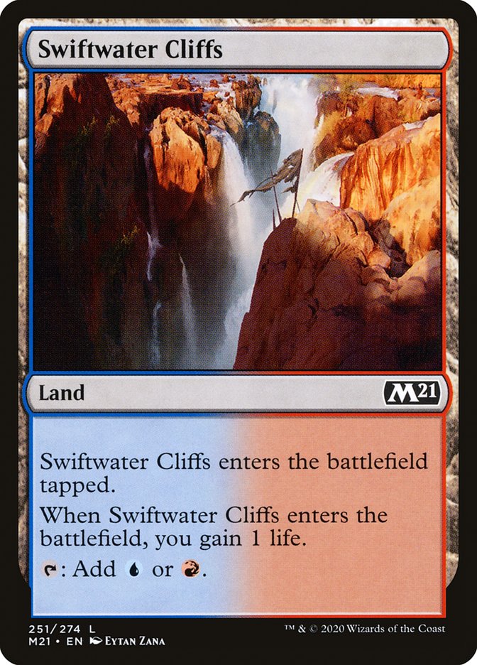 Swiftwater Cliffs [Core Set 2021] | Good Games Morley