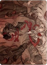 Thwart the Grave Art Card [Zendikar Rising Art Series] | Good Games Morley