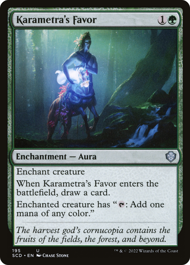 Karametra's Favor [Starter Commander Decks] | Good Games Morley