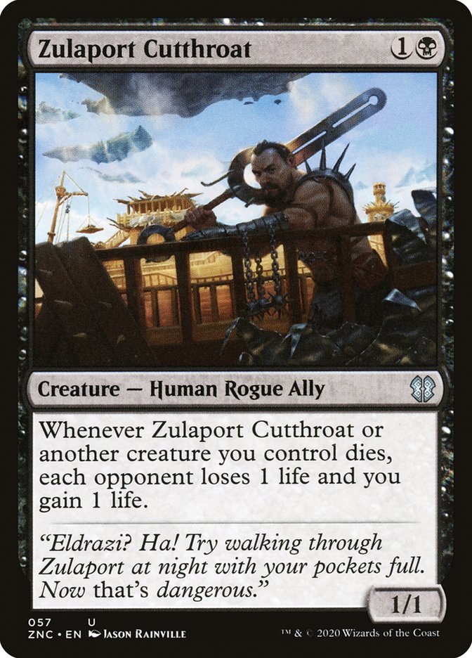 Zulaport Cutthroat [Zendikar Rising Commander] | Good Games Morley