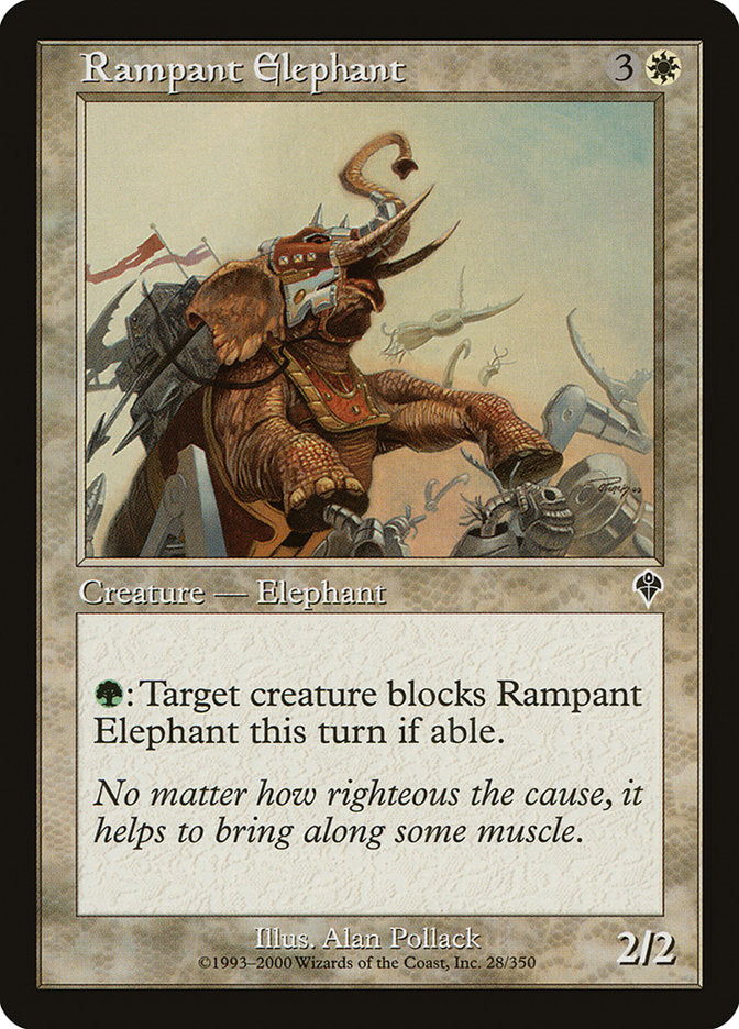 Rampant Elephant [Invasion] | Good Games Morley