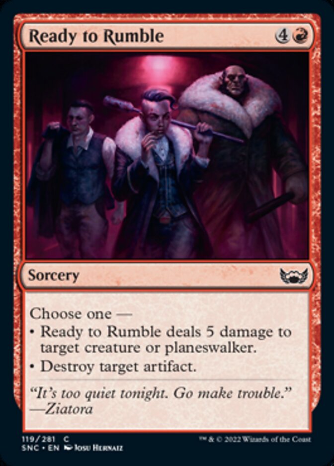 Ready to Rumble [Streets of New Capenna] | Good Games Morley