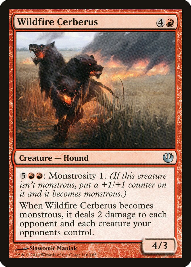Wildfire Cerberus [Journey into Nyx] | Good Games Morley