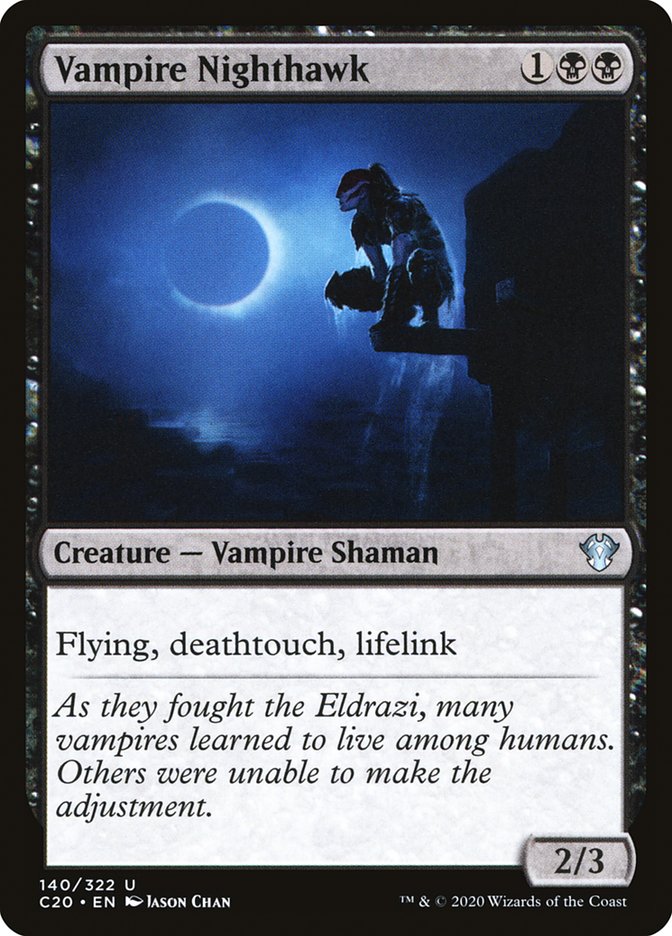 Vampire Nighthawk [Commander 2020] | Good Games Morley