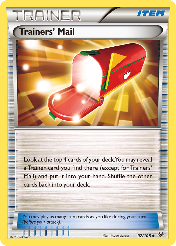 Trainers' Mail (92/108) [XY: Roaring Skies] | Good Games Morley