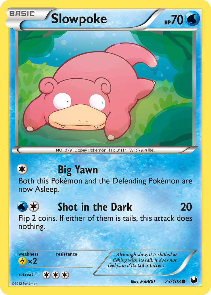 Slowpoke (23/108) [Black & White: Dark Explorers] | Good Games Morley