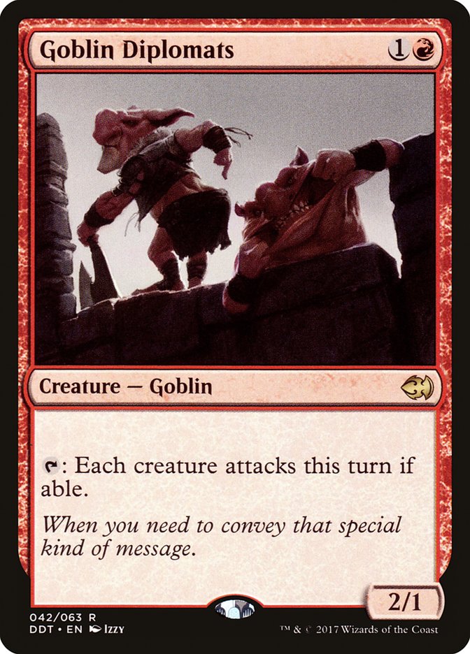 Goblin Diplomats [Duel Decks: Merfolk vs. Goblins] | Good Games Morley