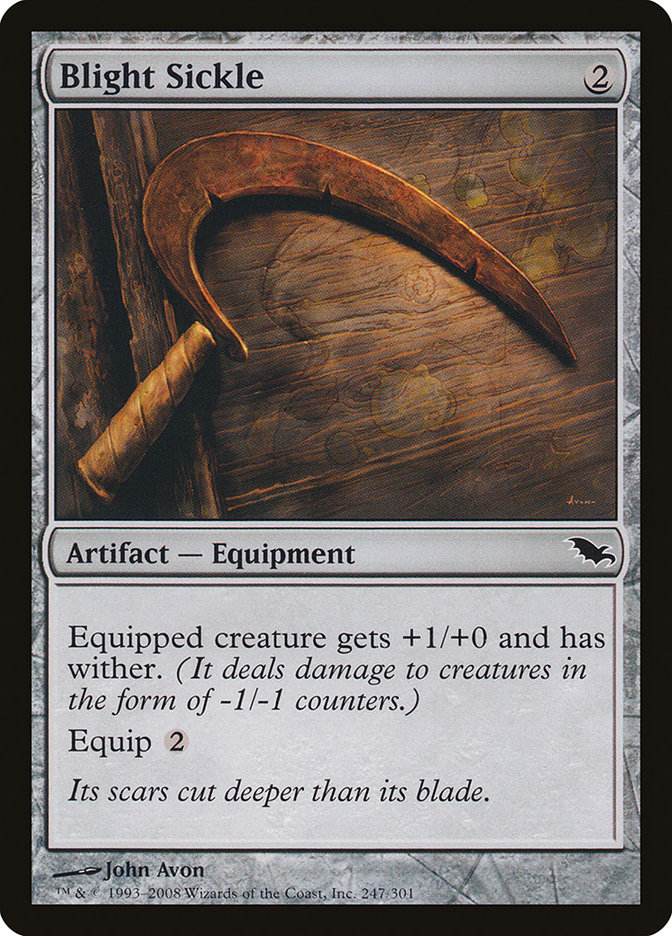 Blight Sickle [Shadowmoor] | Good Games Morley
