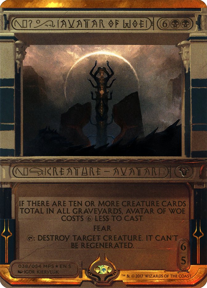 Avatar of Woe (Invocation) [Amonkhet Invocations] | Good Games Morley