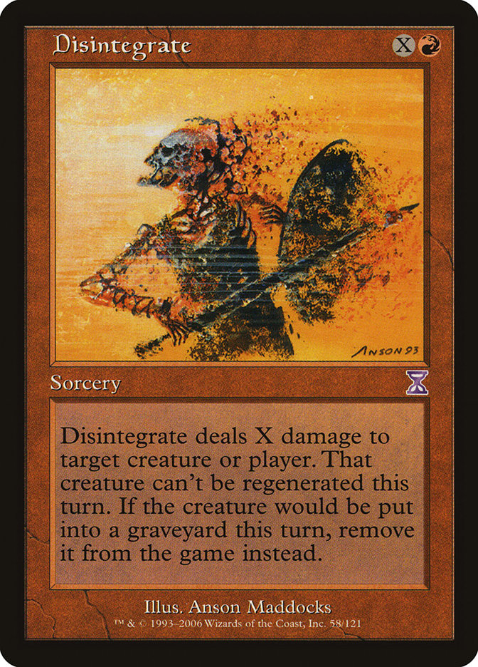 Disintegrate [Time Spiral Timeshifted] | Good Games Morley