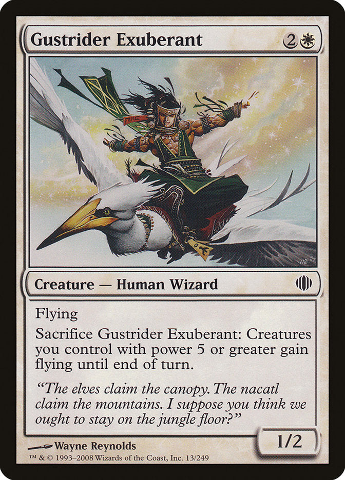 Gustrider Exuberant [Shards of Alara] | Good Games Morley