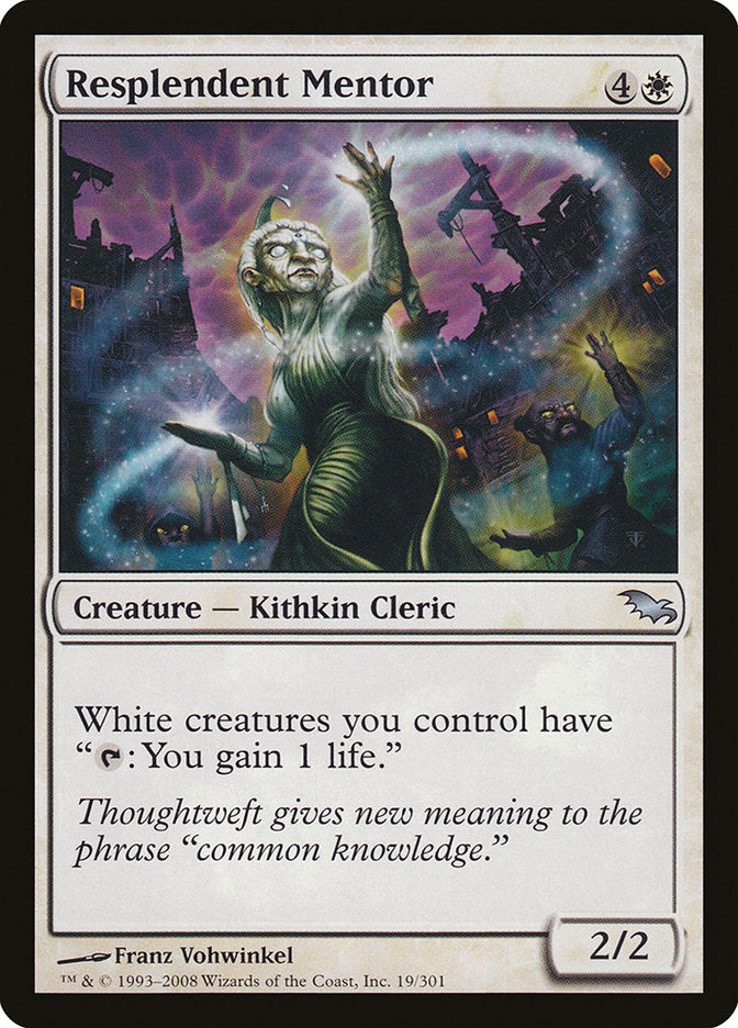 Resplendent Mentor [Shadowmoor] | Good Games Morley