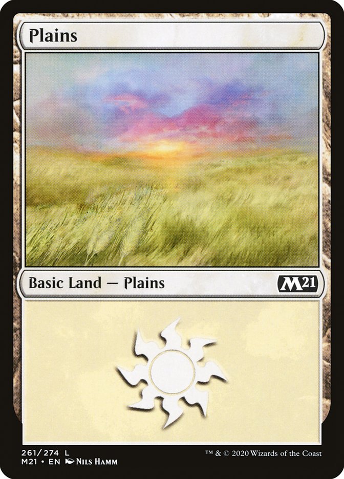 Plains (261) [Core Set 2021] | Good Games Morley
