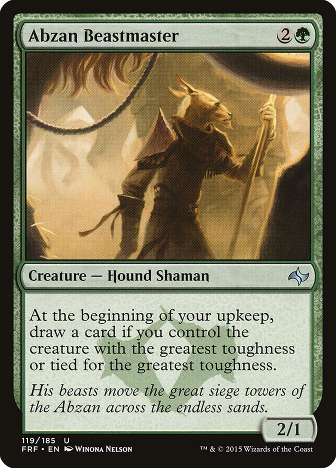 Abzan Beastmaster [Fate Reforged] | Good Games Morley