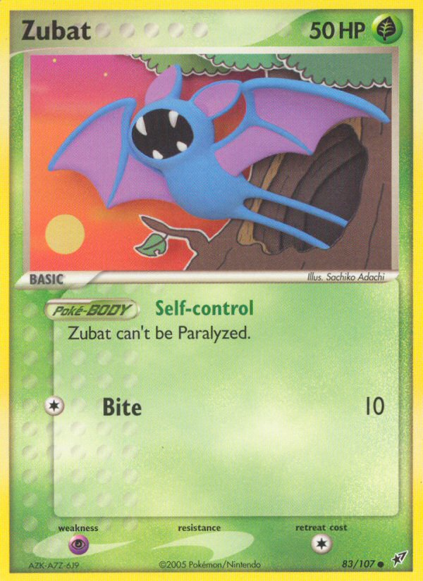 Zubat (83/107) [EX: Deoxys] | Good Games Morley