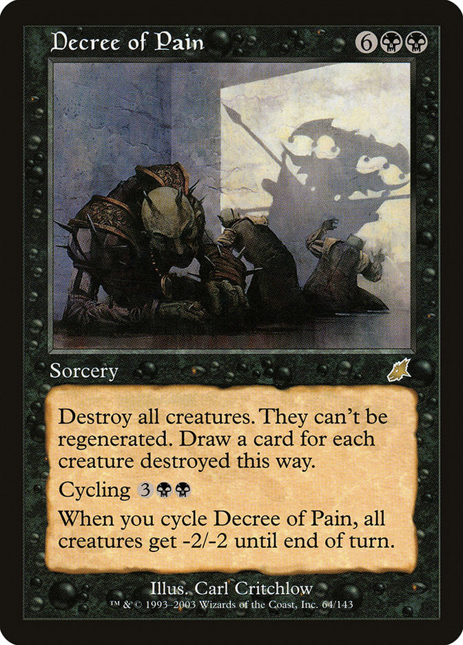 Decree of Pain [Scourge] | Good Games Morley