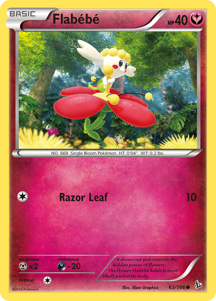Flabebe (63/106) [XY: Flashfire] | Good Games Morley